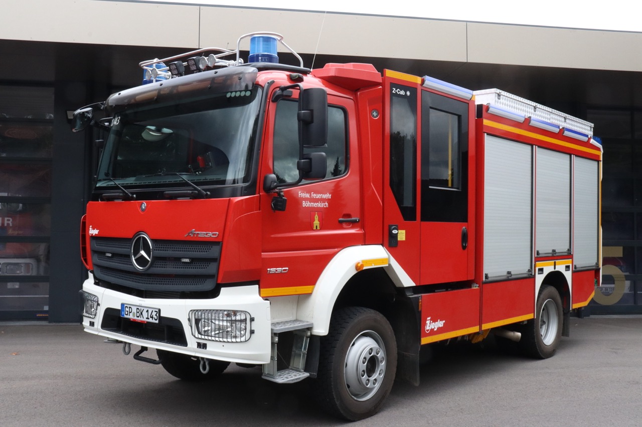 HLF 10 der Feuerwehr B&ouml;hmenkirch