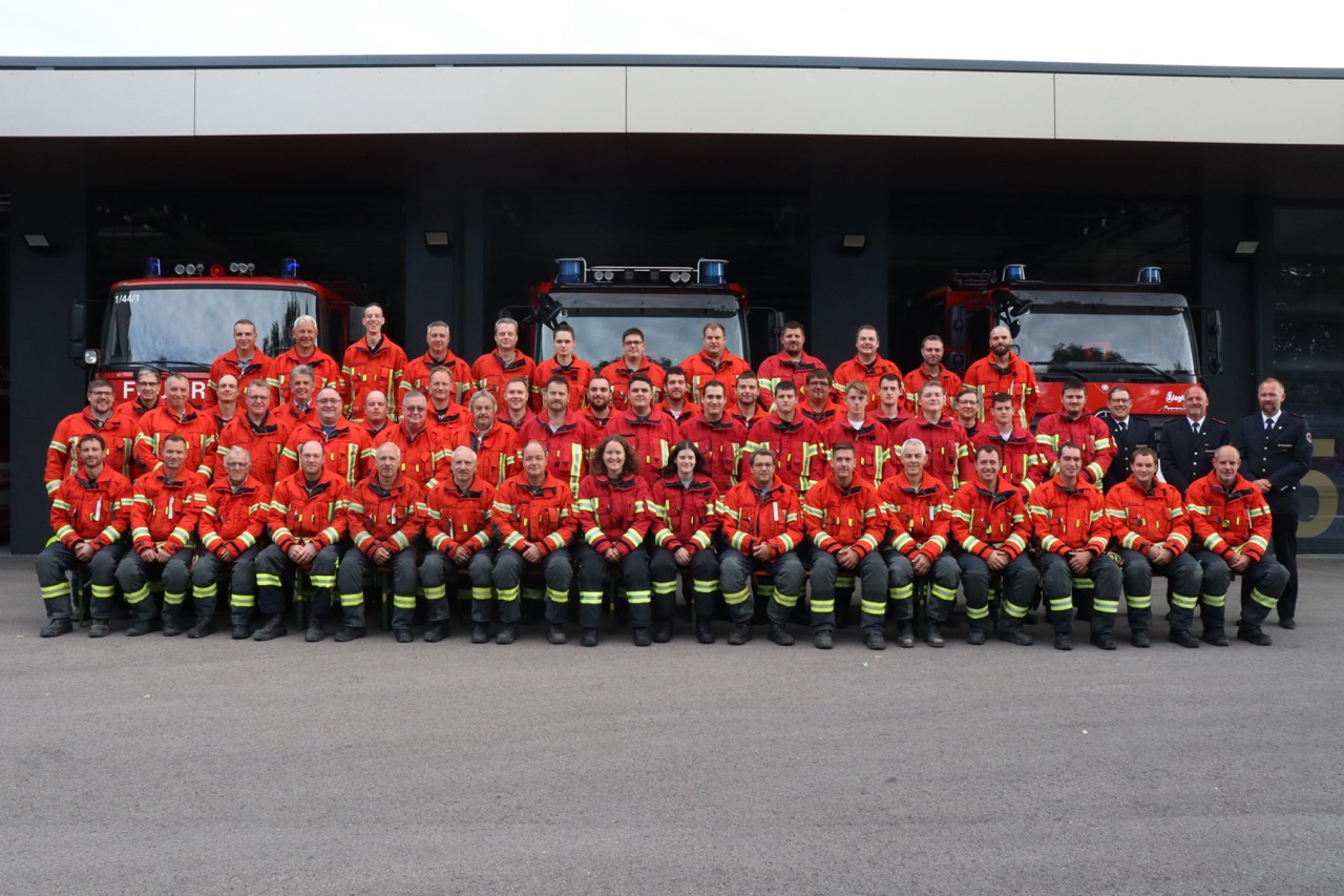 Gruppenfoto der Abteilung B&ouml;hmenkirch